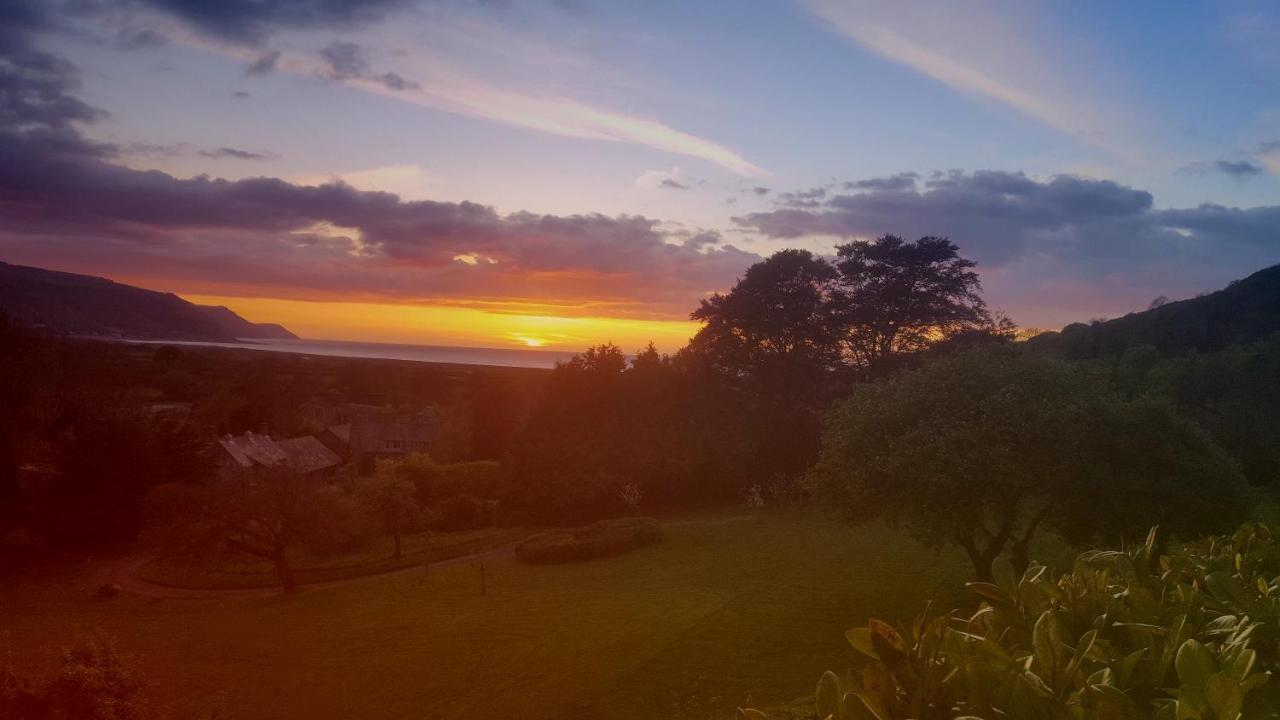 Luxury Bed And Breakfast At Bossington Hall In Exmoor, Somerset 波洛克 外观 照片