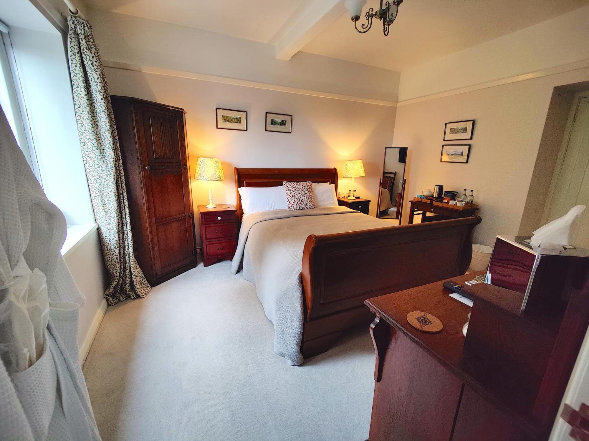 Luxury Bed And Breakfast At Bossington Hall In Exmoor, Somerset 波洛克 客房 照片