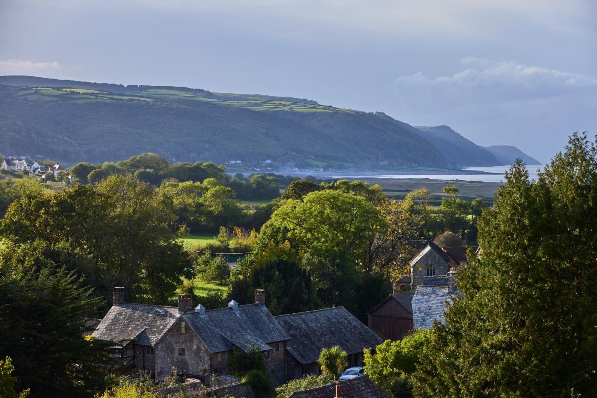 Luxury Bed And Breakfast At Bossington Hall In Exmoor, Somerset 波洛克 外观 照片