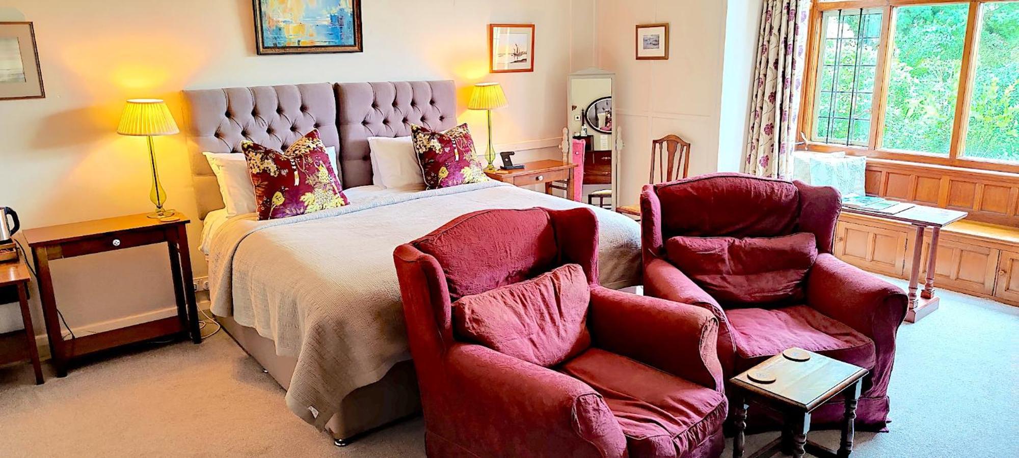 Luxury Bed And Breakfast At Bossington Hall In Exmoor, Somerset 波洛克 外观 照片